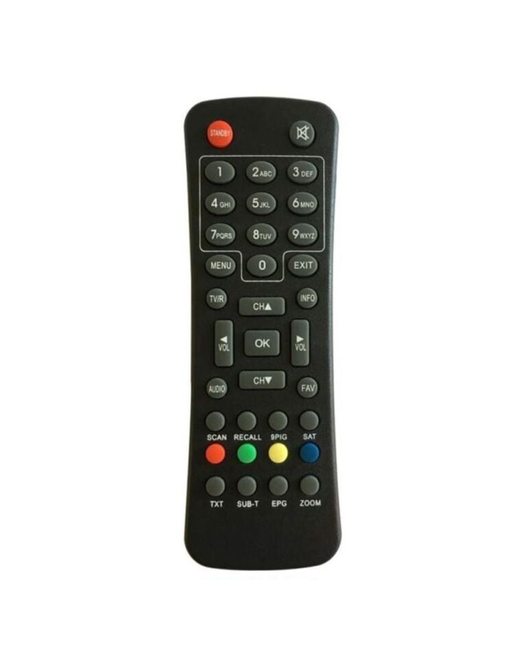 Amstrad Uydu Kumandası MAGBOX EXCLUSIVE CİTYBOX DİGİPOL KAWAİ MİNİ TELETEXLİ - Mini ve Standart Alıcılar ile Uyumlu
