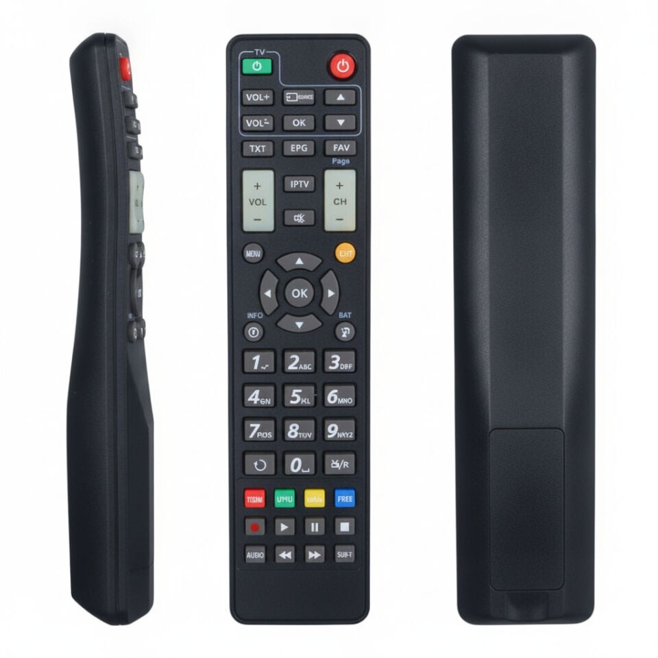 Sunplus Astra Space Uydu Kumandası IPTV Tuşlu Full HD Uyumlu Alıcı Kumandası BC-23S