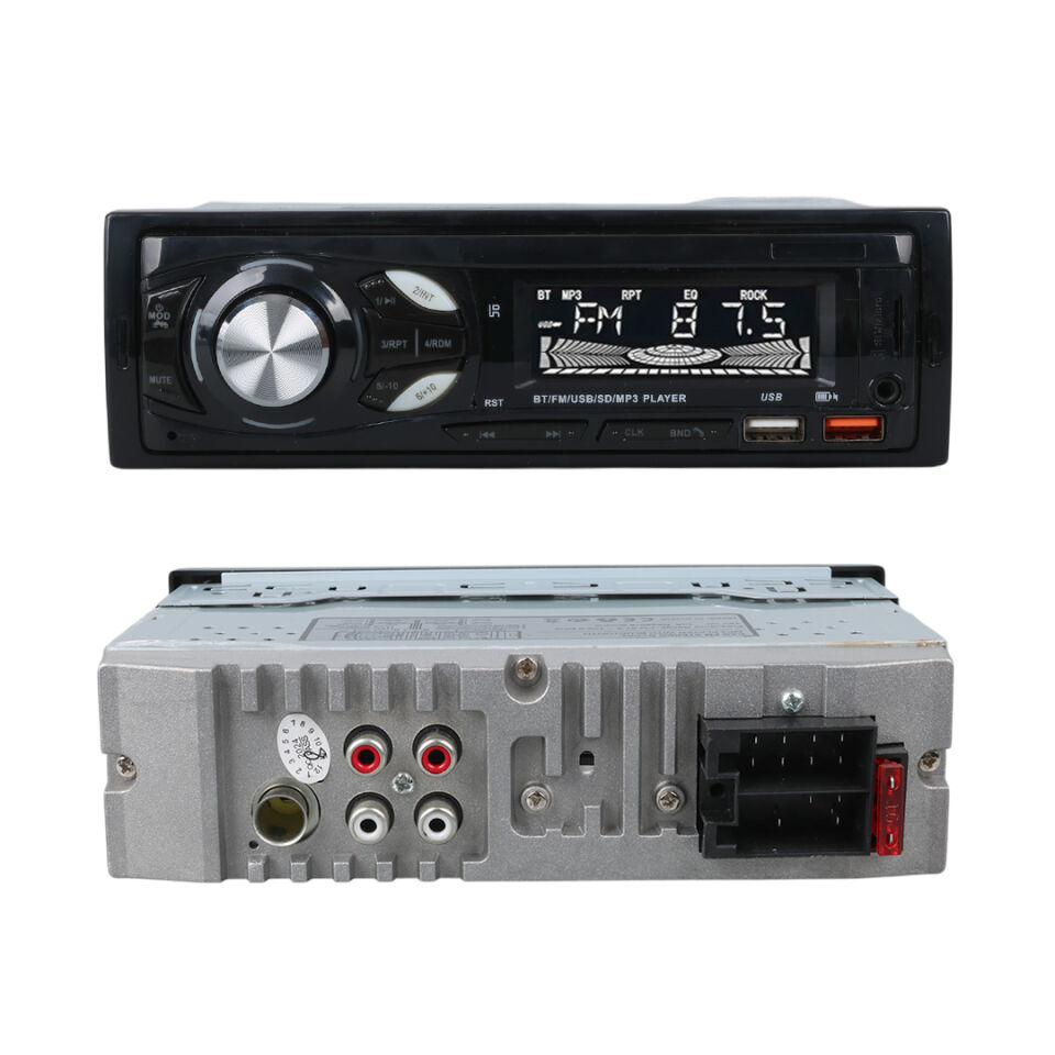 CARSTAR CS-107 7 RENKLİ ÇİFT USB/SD/FM/AUX/BLUETOOTH KUMANDALI OTO TEYP 4X60 WATT